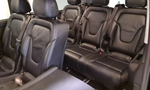Rent van with extra seats and plenty of space, the Mercedes V-Class is perfect for this